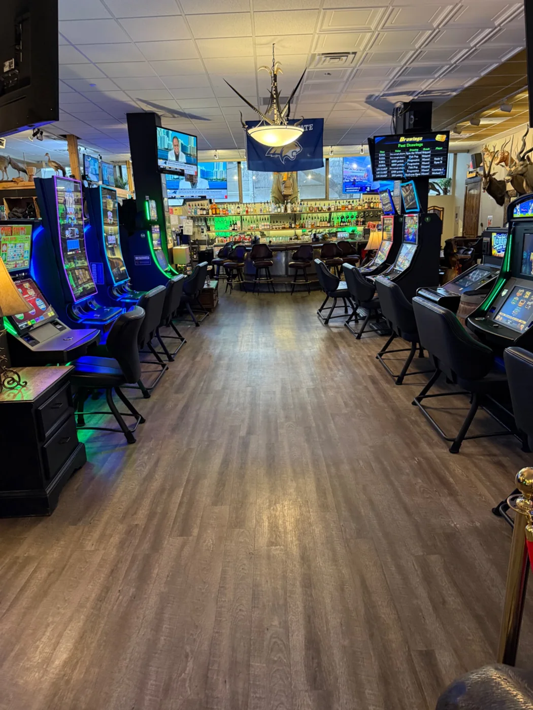 Rhino Casino gaming floor and bar